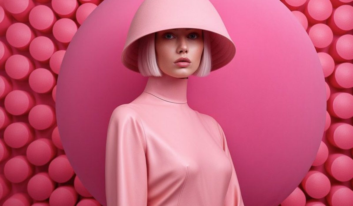 Fashion Pink Geometry